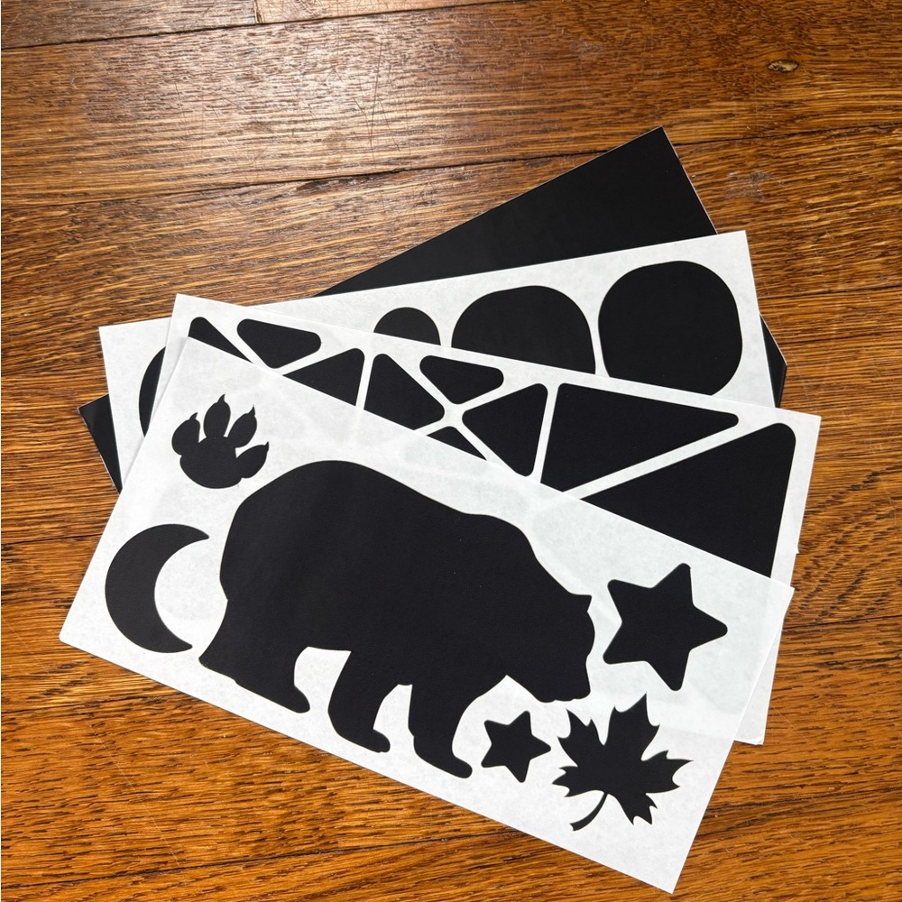 Nylon Repair Patches in Black | Outdoor